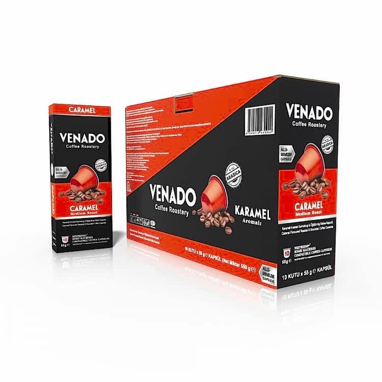 Caramel Kapsül Kahve 10'lu Display